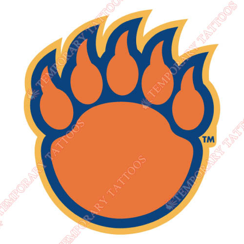 Morgan State Bears Customize Temporary Tattoos Stickers NO.5197